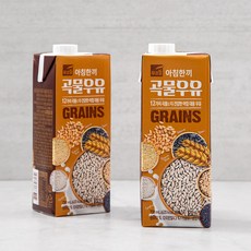푸르밀 아침한끼 곡물우유, 730ml, 2개