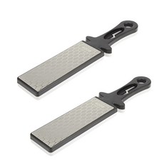 ZEUS Kitchenware 5向鑽石方形磨刀器, 2個