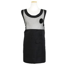 happytool 半網眼圍裙, 黑色, 1個