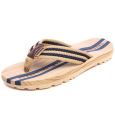 All Nine復古人字拖情侶拖鞋 男性用