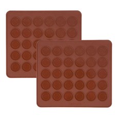 마카롱 매트 30구, Brown, 2개
