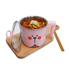 EVERTON HOUSE 造型快煮鍋 粉色 1L, EHYS-NP6672B