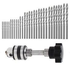 OON 핸드 드릴척 + 드릴날 25종 세트, 1세트