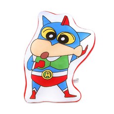nooritoys 蠟筆小新造型抱枕 動感超人1號款, 混色