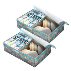 Market Pio不織布內衣收納盒 17格 款式12, 2個