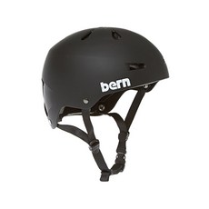 bern 마콘 1.0 자전거 헬멧, 맷 블랙, 1개