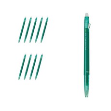 百樂 Frixion Ball Slim 魔擦筆 0.38mm LFBS-18UF, 綠色, 10個