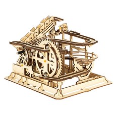 Robotime 鋼珠軌道旋轉雲霄飛車 DIY LG501 英文版, 單一顏色, 1個