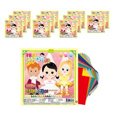 Carrie and Toys 雙面色紙 105張, 30色, 1組