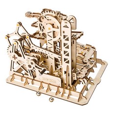 ROKR Robotime 鐵珠移動裝置塔式過山車 DIY LG504 英文版