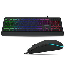 PHILIPS 飛利浦 有線遊戲鍵盤 G294 + 鼠標 SPT8294 套組, 鍵盤 (G294)+滑鼠(SPT8294), 混色, 一般型