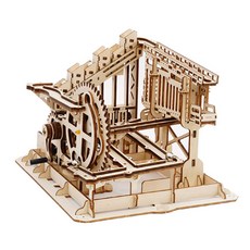 Robotime 鋼珠移動裝置 階梯軌道 DIY LG502 COG 英文版, 1個