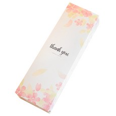 도나앤데코 디아 슬림사각 상자 15p + 투명 원형스티커 3cm 15p, 혼합색상, 1세트