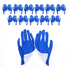 LivingDA 雙色應援手套, 藍色, 12套