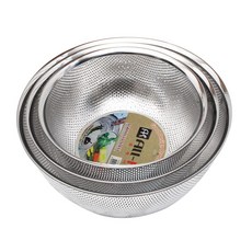 All-K 不鏽鋼網孔圓形籃 3件組, 1個