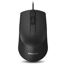PHILIPS 飛利浦 SPK7104 有線鼠標 M104, 單色
