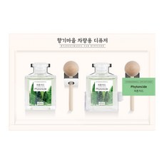 향기마을 차량용 디퓨저 40ml, 피톤치드, 2개