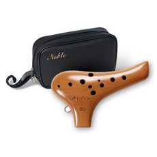 noble Ocarina Soprano G 陶笛 + 仿皮小包, 單品, 赭石