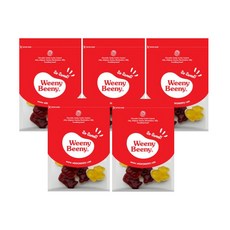 Weeny Beeny 叢林動物造型 水果風味軟糖, 50g, 5包