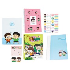 흔한남매 문구세트 B 랜덤발송 + 북마크, 미래엔