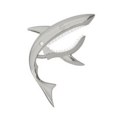 Monopoly 鯊魚吉他移調夾, 銀色, 1個