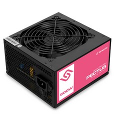 수트마스터 PECTUS 500W Active PFC 85+ 파워 서플라이, Black