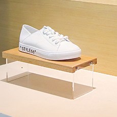 透明鞋展示架, 透明, 1個