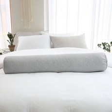 M C Bedding 長款身體枕套, 條紋（深灰色）