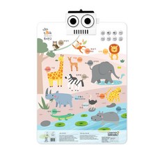 有聲幼兒掛圖 Tok Tok Chart 2 陸地動物朋友