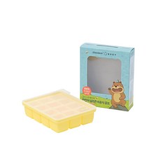 Glasslock 食品矽膠立方盒 30ml 12入, 黃色, 1個