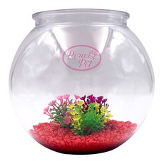 Rora Pet 圓形魚缸組, 櫻桃紅