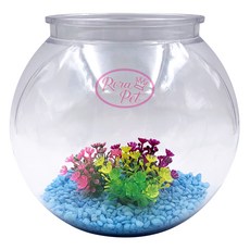 Rora Pet 福笊籬彩色魚缸組, 天空藍