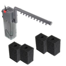 LEECOM 側面過濾器 PF-282 + PF282專用補充海綿2入組, 3W, 1套