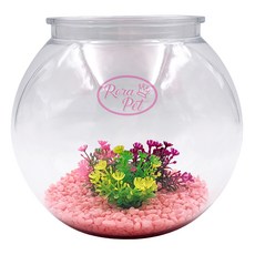 Rora Pet 福笊籬彩色魚缸組, 玫瑰粉