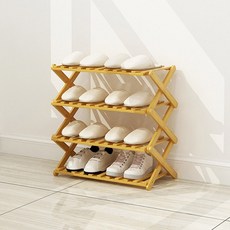 GAPANG 實木折疊鞋櫃4層500, 木料