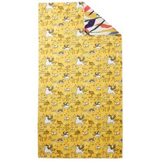 BEACHBOOM 印花沙灘浴巾 160*80cm, 獨角獸款, 1入