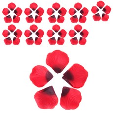 LivingDA 裝飾花瓣 10入, 紅色
