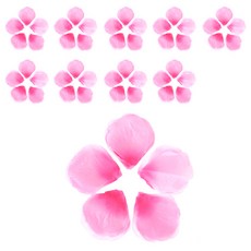 LivingDA 裝飾花瓣 10入, 粉紅色