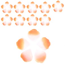LivingDA 裝飾花瓣 10入, 橘色