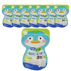 오가닉스토리 푸름맘 유기농 요거트큐브, 8개, 플레인, 16g