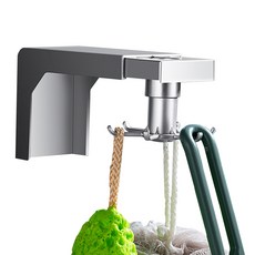 OMT 旋轉6孔廚房炊具掛架 OSO-P3, 銀, 1個