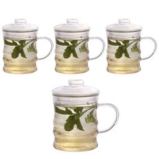 TEAUS 過濾杯罐 TEA-20 4p, 單色, 350毫升