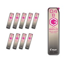 PILOT 百樂 Neox Graphite Sharp Shim B HRF4G-20, 0.4mm, 10入