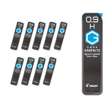 PILOT 百樂 Neox石墨筆芯 H HRF9G-20, 0.9mm, 10個