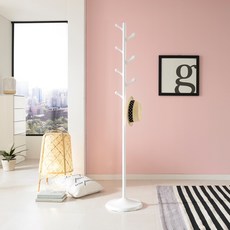 韓國 LIVING STAR 站立式衣架 樹狀2, 白色
