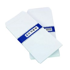 文具村 素色信封 80入 (標準信封), 白色, 50個