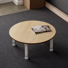 조은세상 LPM 원형 테이블 R600, 베이지