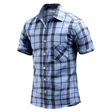 DAKUANG 男款格紋休閒短袖襯衫 C05D14_sp2026