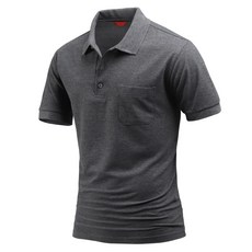 DAKUANG 男款口袋領口短袖T恤 C06K9 tp2052