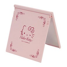 KAI 貝印 凱蒂貓印花摺疊鏡, 混合顏色, 1個